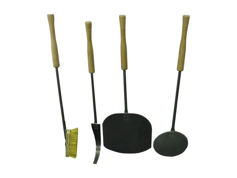 BBQ Dragon Pizzaschaufel Set 4-teilig,  Silber
