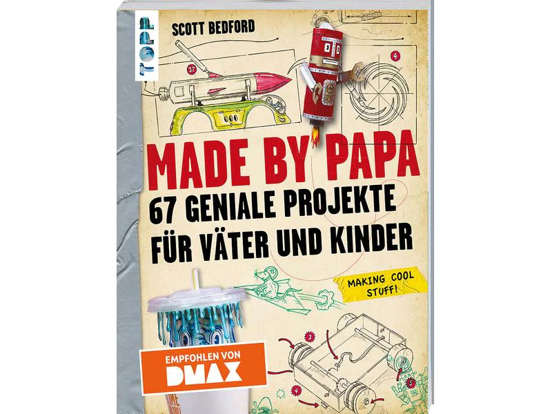 Frechverlag Bastelbuch Made by Papa 336 Seiten