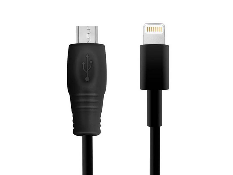IK Multimedia USB-Kabel  Micro-USB B - Lightning 1.5 m