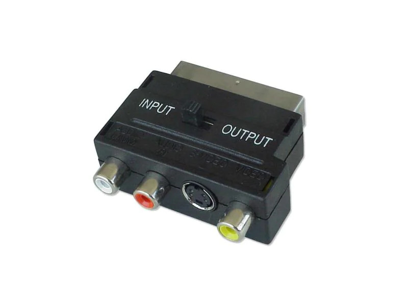 HDGear Adapter SCART - Composite/S-Video