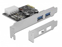 Delock PCI-Express-Karte USB 3.0 Typ-A + LowProfile