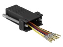 Delock Adapter RJ-45 - RS-232 DB9 (f-f) schwarz
