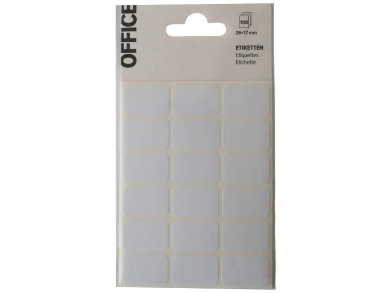 Office Universal-Etiketten 26 x 17 mm 108 Stk.