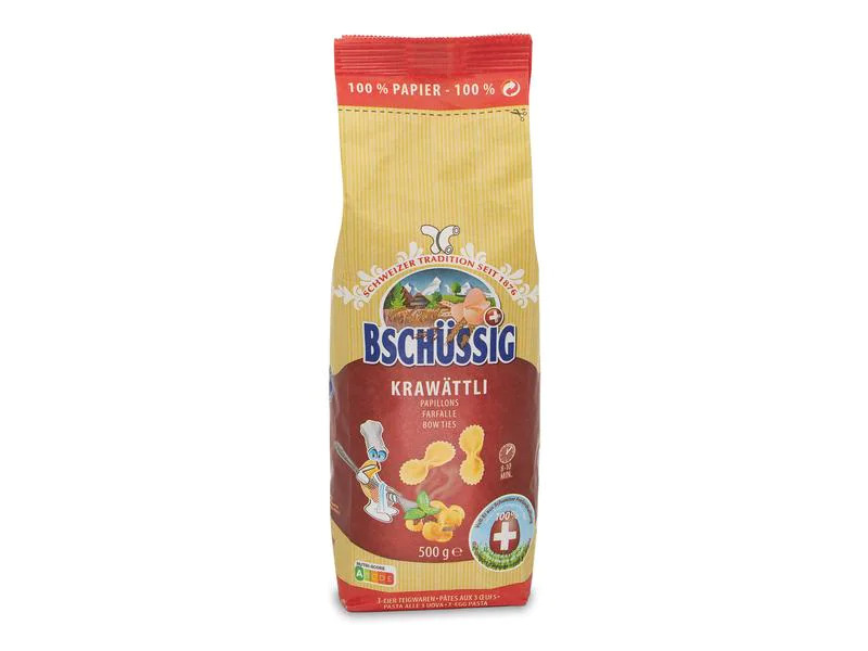 Bschüssig Teigwaren Krawättli 500 g