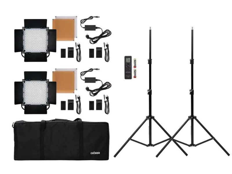 Dörr Dauerlicht DLP-1000 Kit Bi-Color