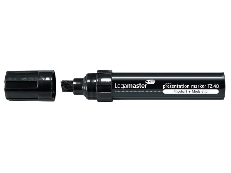 Legamaster Flipchart-Marker TZ48 Schwarz