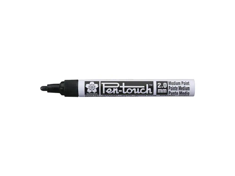 Sakura Lackmarker Pen-Touch 2.0 mm, M, Schwarz
