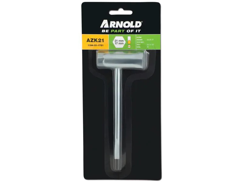 Arnold Zündkerzenschlüssel AZK21 17 x 21 x 70 mm