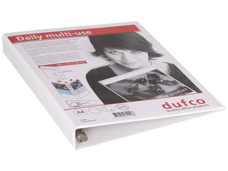 dufco Ringbuch 3.8 cm, Weiss