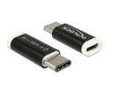 Delock USB 2.0 Adapter USB-MicroB Buchse - USB-C Stecker