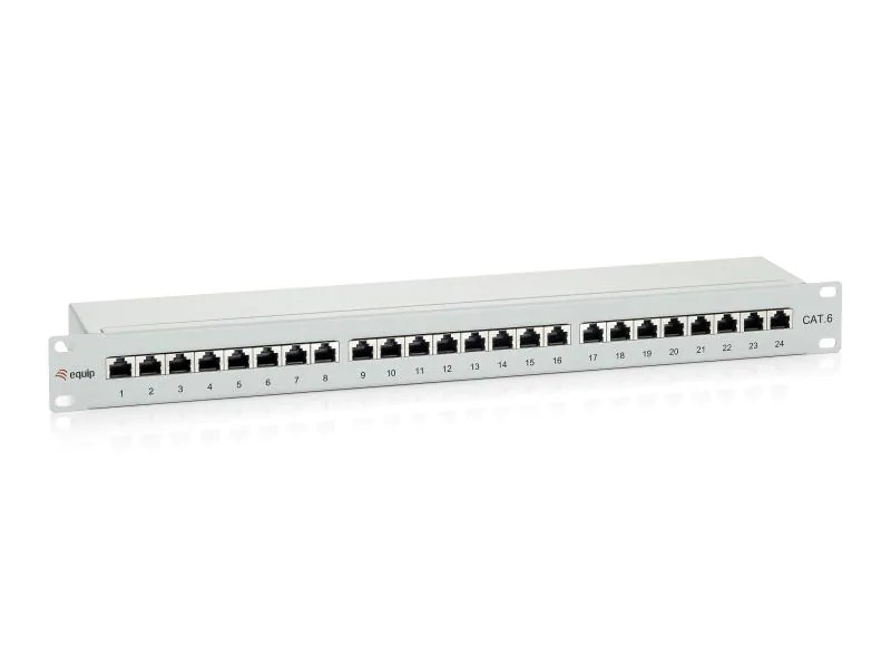 equip Patchpanel 24 Port, LSA, 1HE 19 Rack