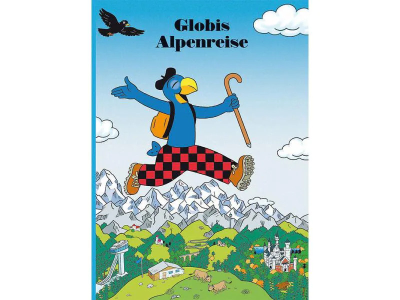 Globi Verlag Bilderbuch Globis Alpenreise