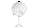 Simplehuman Kosmetikspiegel mit Sensor Trio Ø 20 cm Weiss