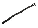 FASTECH Klettkabelbinder ETK-1-3 13 x 250 mm Schwarz, 10 Stück