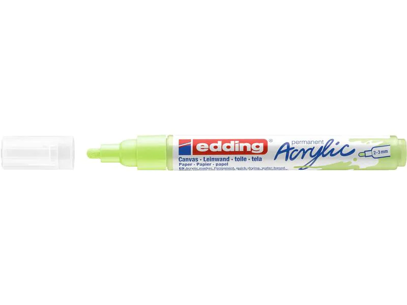 edding Acrylmarker 5100 Medium, Hellgrün