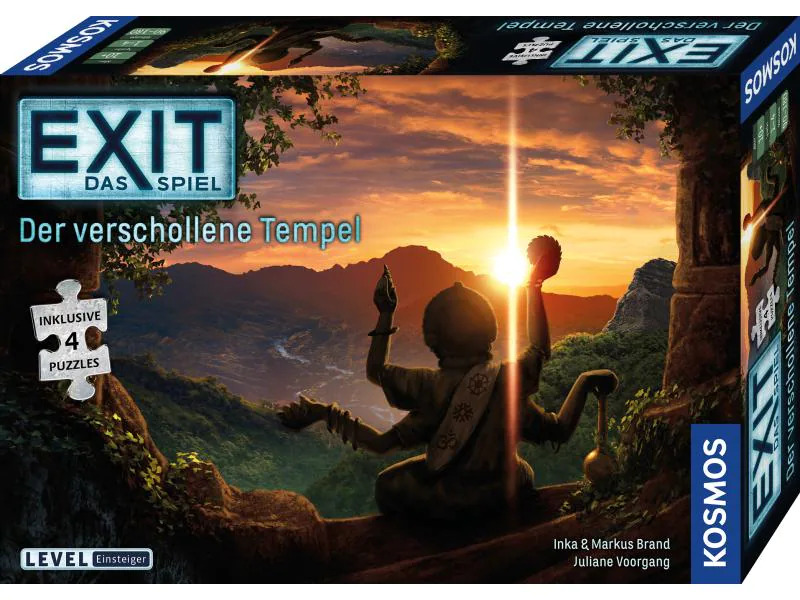 Kosmos Kennerspiel EXIT &amp; Puzzle: Der verschollene Tempel