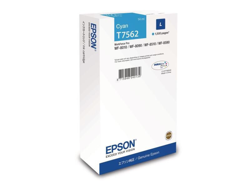 Epson Tinte C13T756240 Cyan