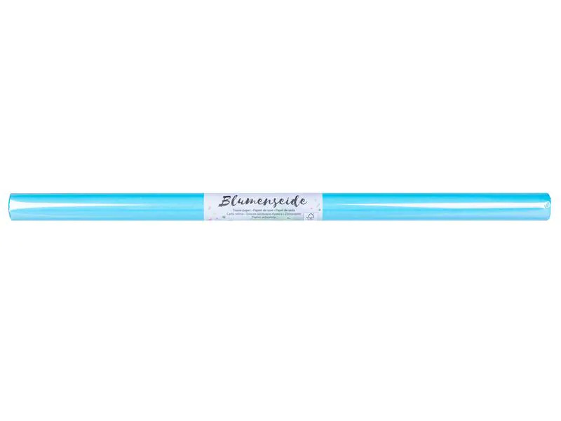 Folia Seidenpapier 50 x 70 cm 3-farbig Blau/Hellblau/Mittelblau