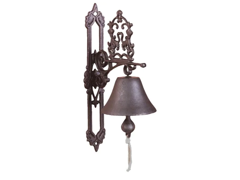 Esschert Design Hausglocke Klassik Antik braun