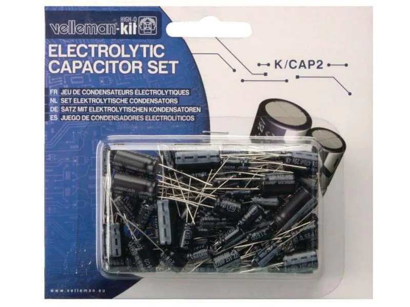 Velleman Elektrolytkondensatoren K/CAP2 120 Stück