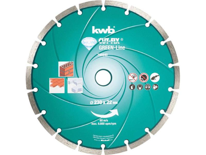 kwb Trennscheibe Green-Line Diamant 230 mm