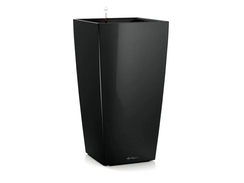 Lechuza Pflanzentopf Cubico Premium 30 Schwarz