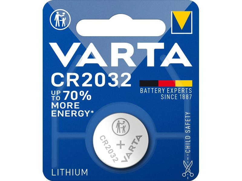 Varta Knopfzelle CR2032 1 Stück