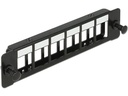 Delock Halterung Keystone 6-Port Geräte-Leerpanel