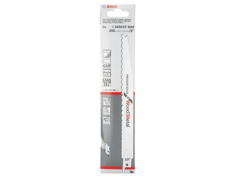 Bosch Säbelsägeblätter-Set S3456XF