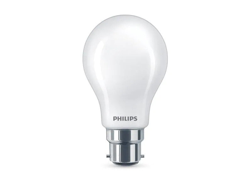 Philips Lampe LEDcla 60W B22 A60 WW FR ND Warmweiss