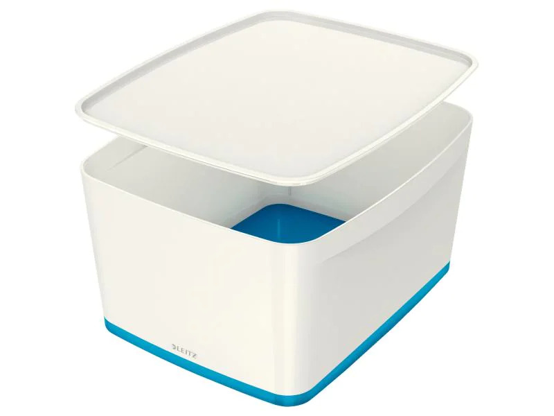 Leitz Aufbewahrungsbox MyBox Gross Weiss/Blau