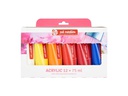 Talens Acrylfarbe 12er Set, Mehrfarbig