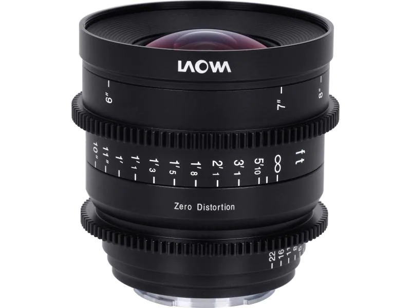 Laowa Festbrennweite 15 mm T/2.1 Zero-D Cine (Meter) – Canon RF