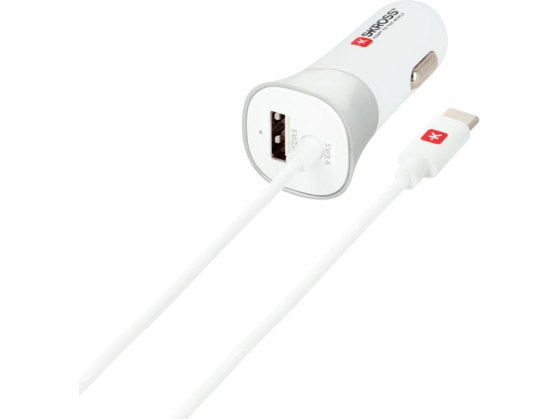 SKROSS Autoladegerät 2.900618 3.0 A / 2.4 A + USB C