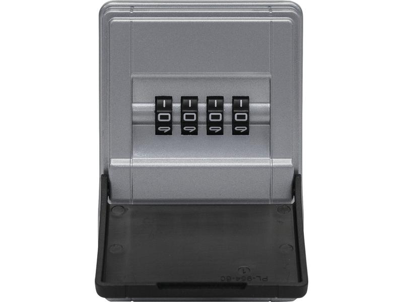 Abus Schlüsselsafe 727 Mini KeyGarage, Wandmontage Grau