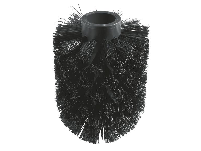 GROHE Ersatzbürstenkopf Essentials Ø 6.9 cm Schwarz