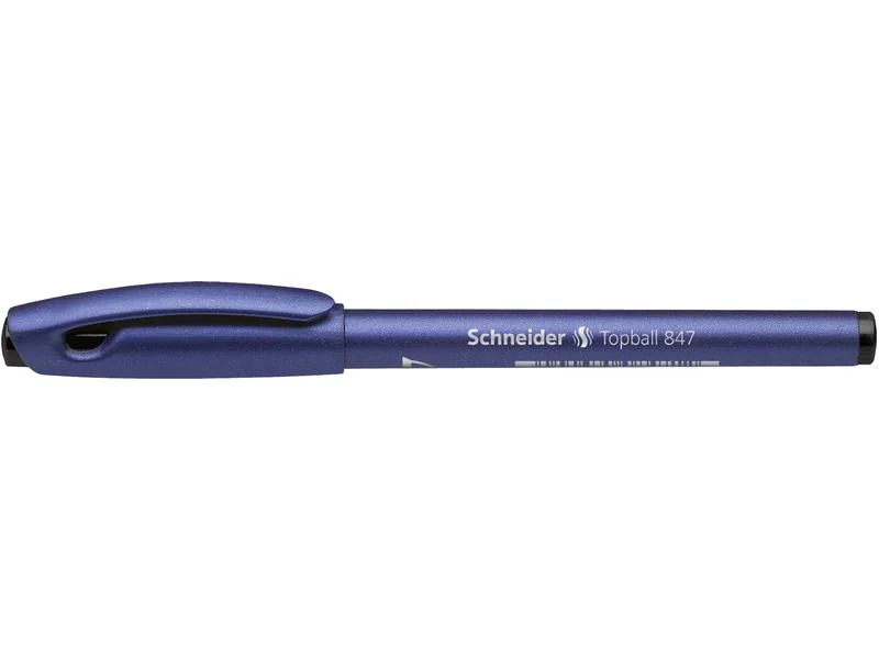 Schneider Rollerball 847 0.5 mm, Schwarz, 10 Stück