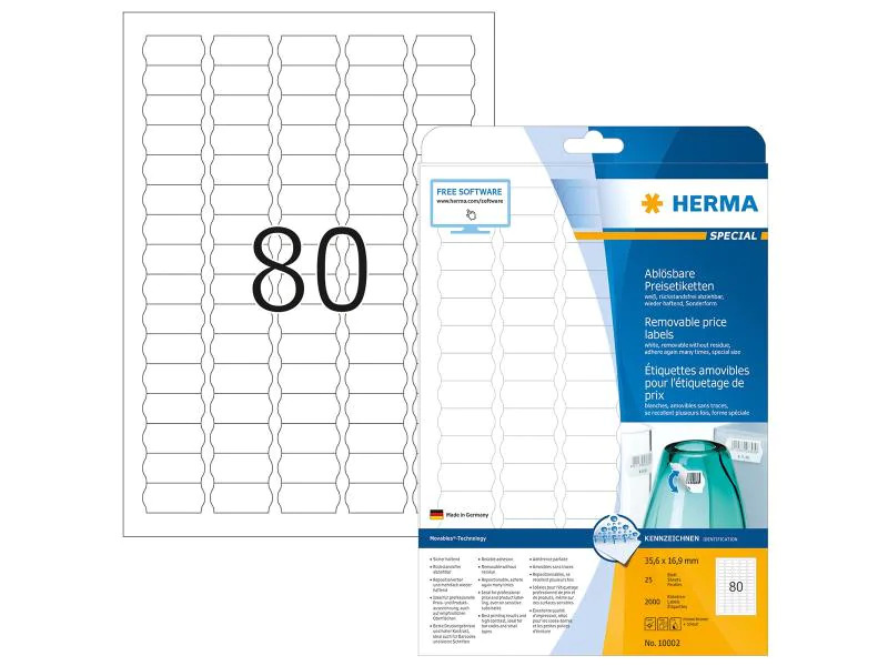 HERMA Preisetiketten 10002 35.6 x 16.9 mm