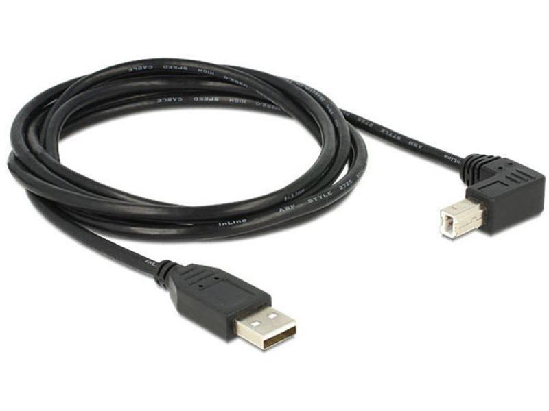 Delock USB 2.0-Kabel  USB A - USB B 2 m