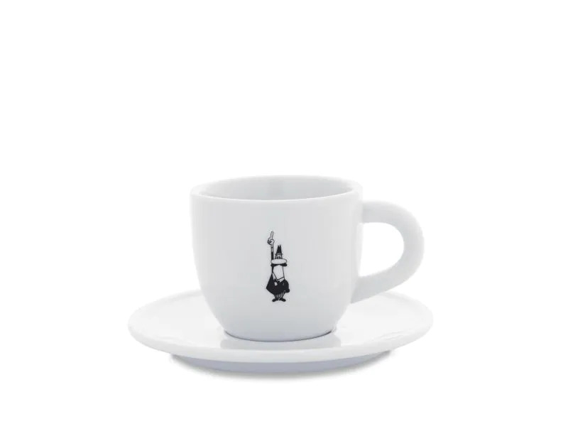 Bialetti Cappuccinotasse 240 ml, 1 Stück, Weiss