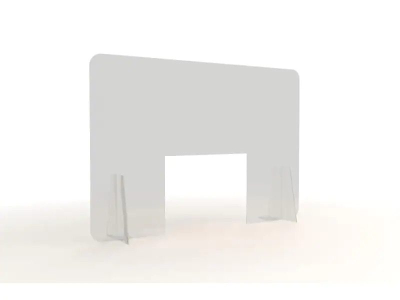 Diverse Schutzwand Version 3, 100 x 67 x 0.4 cm