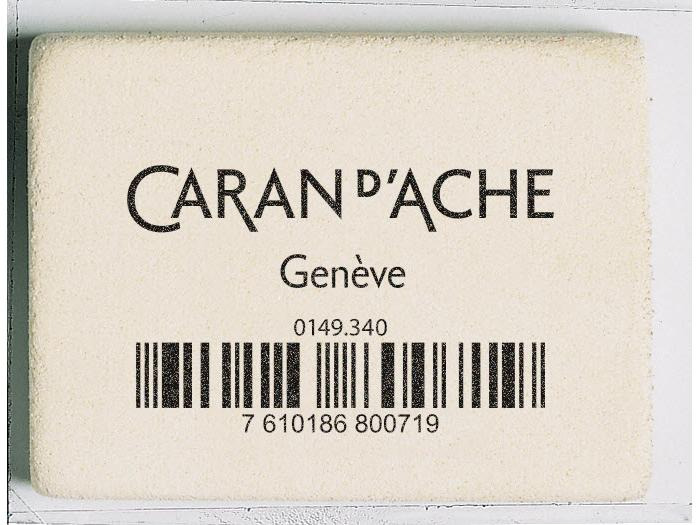 Caran d'Ache Radiergummi Quadrat Weiss