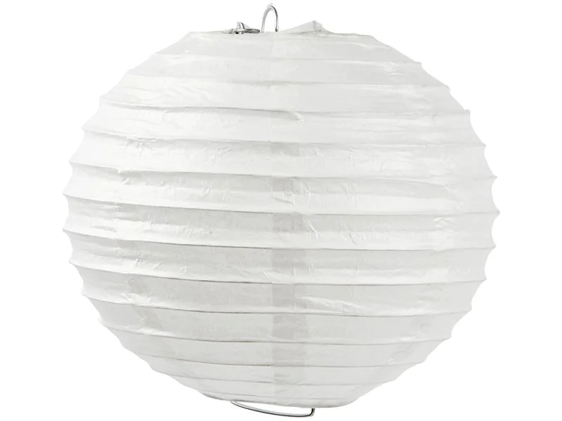 Creativ Company Lampion Ø 35 cm, Weiss, 1 Stück