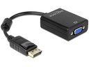 Delock Adapter Displayport - VGA Schwarz