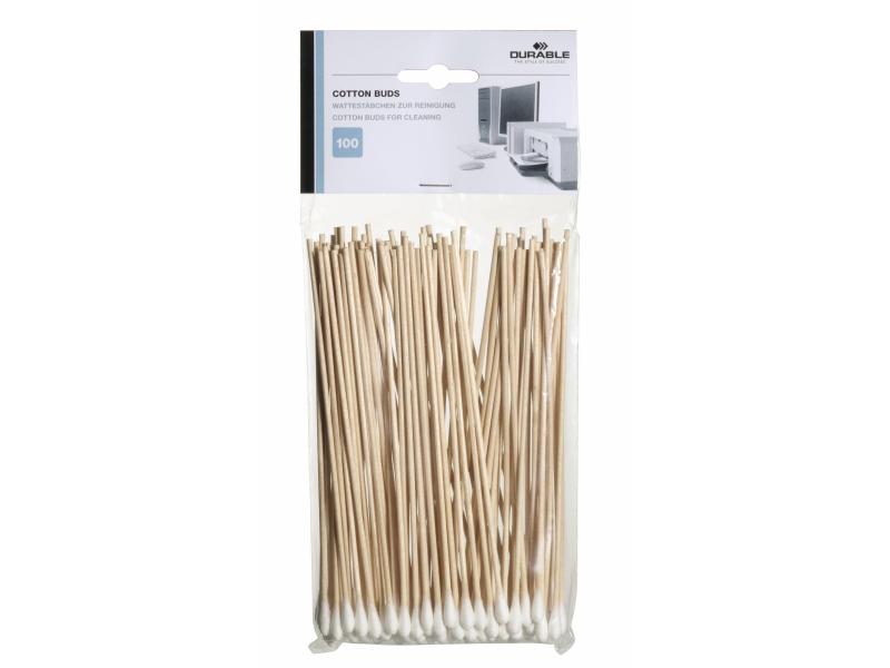 DURABLE Reinigungsset Cotton Buds 100 Stück