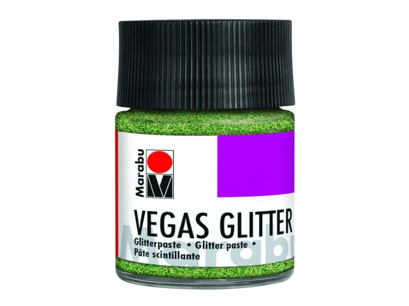 Marabu Glitzerpaste Vegas Kiwi 50 ml
