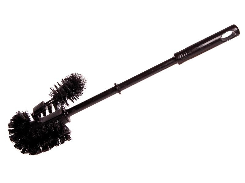 Edi Clean Toilettenbürste mit Randreiniger Schwarz