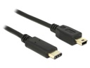 Delock USB 2.0-Kabel  USB C - Mini-USB B 0.5 m