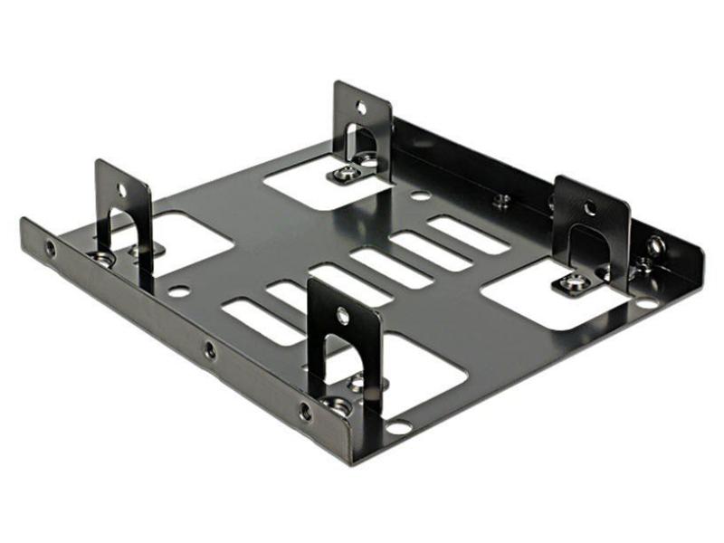 Delock 3.5-Einbaurahmen für 2x 2.5 HDD/SDD