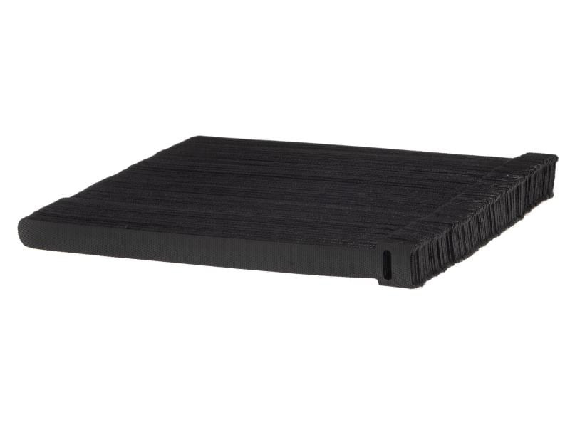 FASTECH Klettkabelbinder ETK-3-3 13 x 250 mm Schwarz, 100 Stück